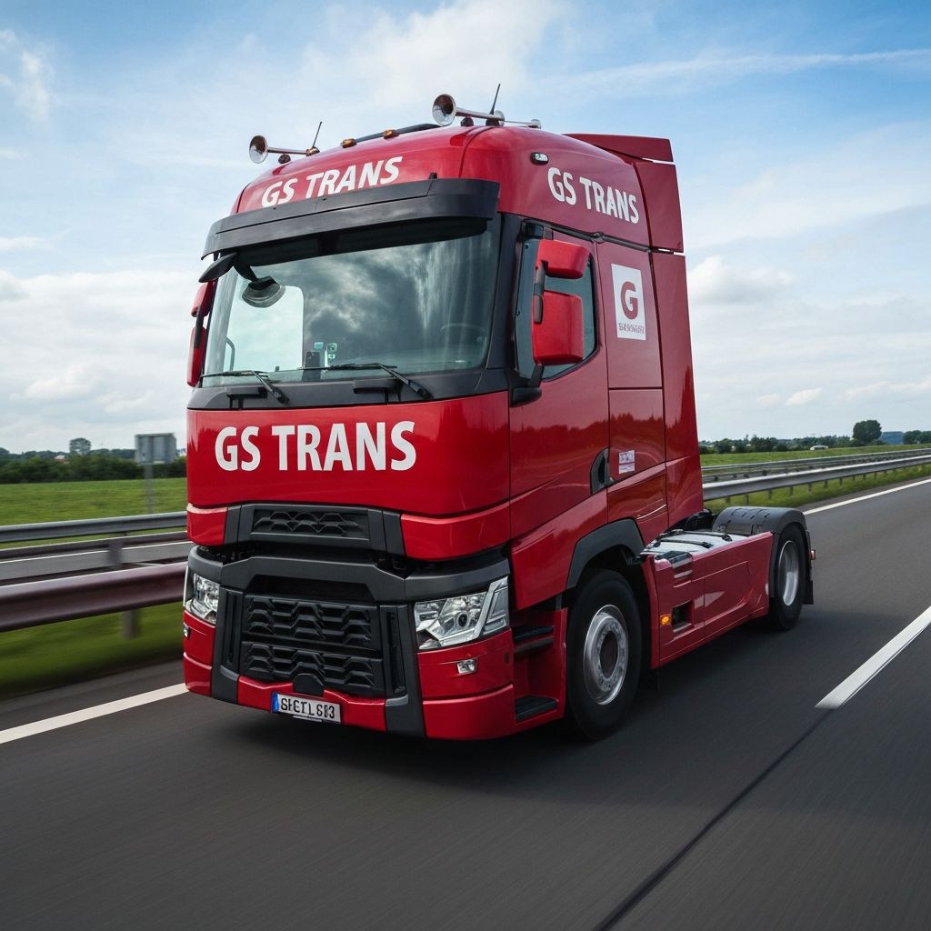 GS Trans kamion na autoputu